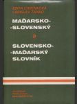 Maďarsko-slovenský a slovensko-maďarský slovník - náhled