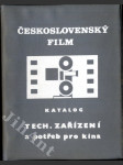 Československý film - Katalog tech. zařízení a potřeb pro kina - náhled