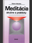 Meditácia - stručne a prakticky - náhled