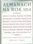 Almanach na rok 1914 - náhled