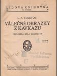 Válečné obrázky z kavkazu - náhled