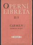 Carmen - Operní libreta II-5 - náhled