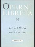 Dalibor - Operní libreta I-7 - náhled