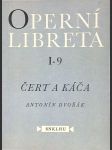 Čert a Káča - Operní libreta I-9 - náhled
