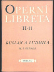 Ruslan a Ludmila - Operní libreta II-11 - náhled