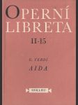 Aida - Operní libreta II-15 - náhled