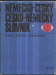 Německo-český a česko-německý slovník. Sv. 2, Česko-německá část - náhled