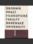 Sborník prací filosofické fakulty Brněnské university, roč. XVII./1968 (Sborník prací - dějiny umění) - náhled