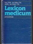 Lexicon medicum (veľký formát) - náhled