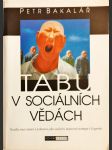 Tabu v sociálních vědách - náhled