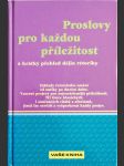 Proslovy pro každou příležitost a krátký přehled dějin rétoriky - náhled