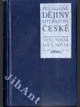 Přehledné dějiny literatury české od nejstarších dob až po naše dny - náhled