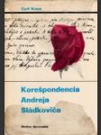 Korešpondencia Andreja Sládkoviča - náhled