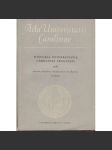 Sborník příspěvků k dějinám University Karlovy (Acta Universitatis Carolinae Pragensis) - Historie University Karlovy - náhled