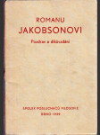 Romanu Jakobsonovi pozdrav a díkůvzdání : [k 15. březnu 1939] - náhled