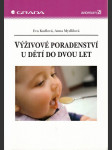 Výživové poradenství u dětí do dvou let  - náhled