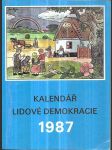 Kalendář Lidové demokracie. 1987 - náhled
