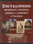 Encyklopedie architektů, stavitelů, zedníků a kameníků v Čechách - náhled