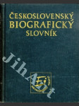 Československý biografický slovník A-Ž - náhled