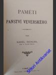 Paměti panství veverského - eichler karel - náhled