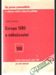 Evropa 1985 a náboženství - náhled