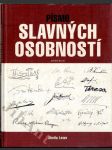 Písmo slavných osobností - náhled