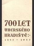 700 let Uherského Hradiště - náhled