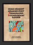 Česko-německý, německo-český pedagogicko-psychologický slovník - náhled