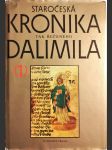 Staročeská kronika tak řečeného Dalimila - vydání textu a veškerého textového materiálu 1. díl - náhled