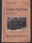 Stará Pazova monografia  - náhled