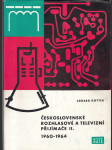 Československé rozhlasové a televizní přijímače II. - 1960 - 1964 - náhled