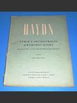 Haydn / noty : Klavír : Výbor z orchestrální a komorní hudby - náhled