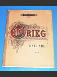 Grieg / noty : Klavír : Ballade., Op.24 - náhled