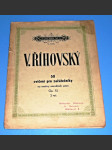 Říhovský / noty : Klavír : 50 cvičení pro začátečníky na motivy národních písní, Op.72 - náhled