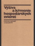 Výživa a kŕmenie hospodárskych zvierat - náhled