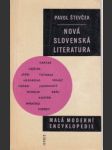 Nová slovenská literatura - náhled