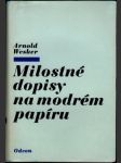 Milostné dopisy na modrém papíru - náhled