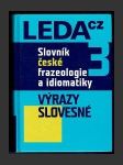 Slovník české frazeologie a idiomatiky 3 - náhled