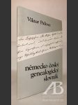 Německo-český genealogický slovník - náhled
