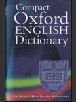 Compact Oxford English Dictionary - náhled