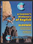 A Learner´s Dictionary of English Slovník - náhled