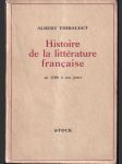 Histoire de la littérature francaise - náhled