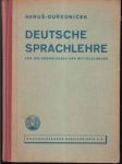 Deutsche Sprachlehre hanuš - náhled