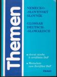 Nemecké-slovenský slovník Themen - náhled