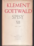 Klement Gottwald Spisy XII - náhled