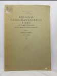 Knihopis československých tisků: Od doby nejstarší až do konce XVIII. století, díl I.: Prvotisky (do r. 1500) - náhled
