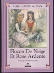 Flocon De Neige Et Rose Ardente - náhled