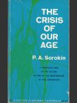 The Crisis of our Age - The  Social and Cultural  Outlook - náhled