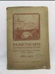 Pamětní spis o čtyřicetiletém trvání spolku architektův a inženýrů v království českém 1865-1905 - náhled