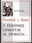 František z Assisi v európskej literatúre 20. storočia - náhled